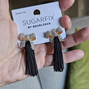 Bow/Tassel earrings